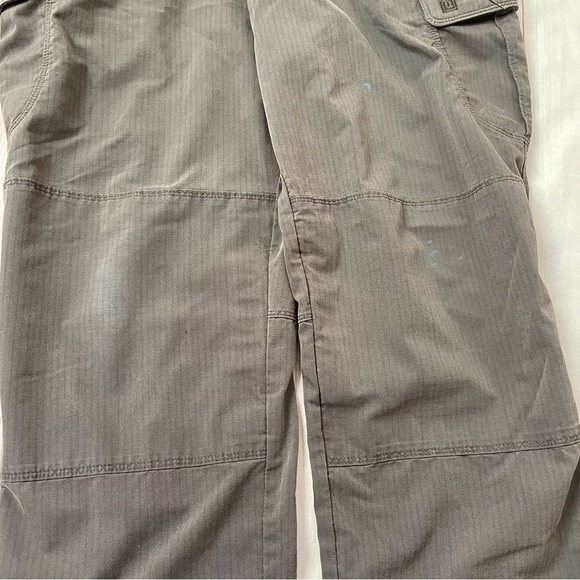 5.11 Tactical Stryke Pants Men's 40x30 Gray Flex-Tac Ripstop Cargo Straight Worn - Picture 13 of 16